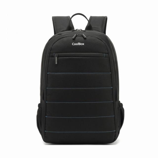 CoolBox - MOCHILA PORTATIL 15.6" NEGRO IMPERMEABLE