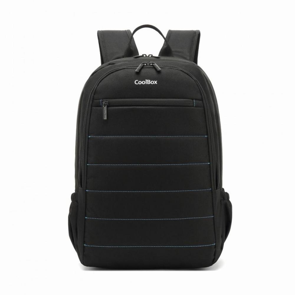 CoolBox - MOCHILA PORTATIL 15.6" NEGRO IMPERMEABLE