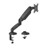 AISENS - Soporte De Mesa Pro Contrapeso Giratorio E Inclinable Para Monitor/TV 9kg (3 Pivotes, 1 Brazo) De 17-32, Negro