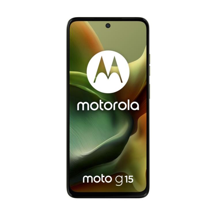 Motorola - moto g15 17,1 cm (6.72") SIM doble Android 15 4G USB Tipo C 8 GB 256 GB 5200 mAh Verde