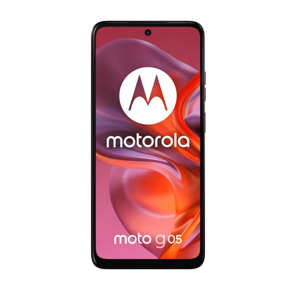 Motorola - moto g05 16,9 cm (6.67") SIM doble Android 15 4G USB Tipo C 4 GB 128 GB 5200 mAh Rojo