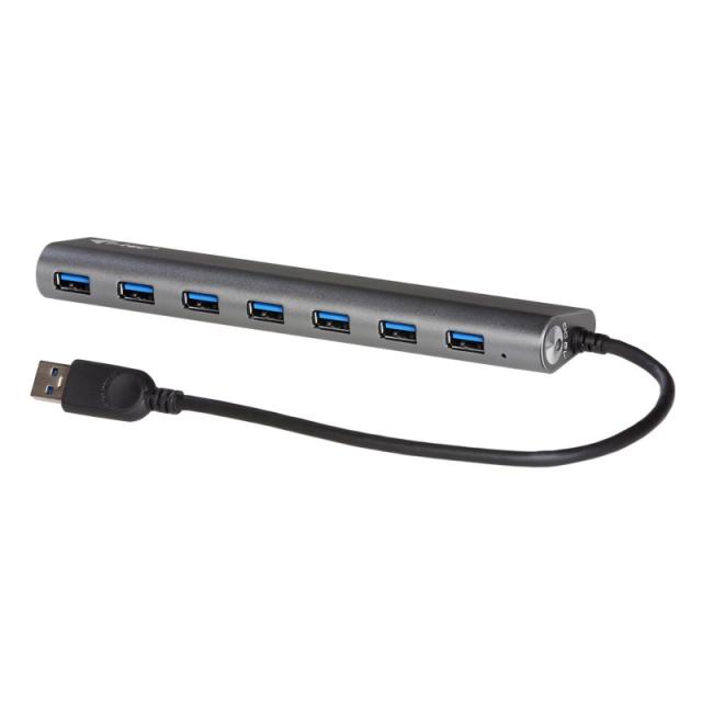 i-tec - Metal Superspeed USB 3.0 7-Port Hub