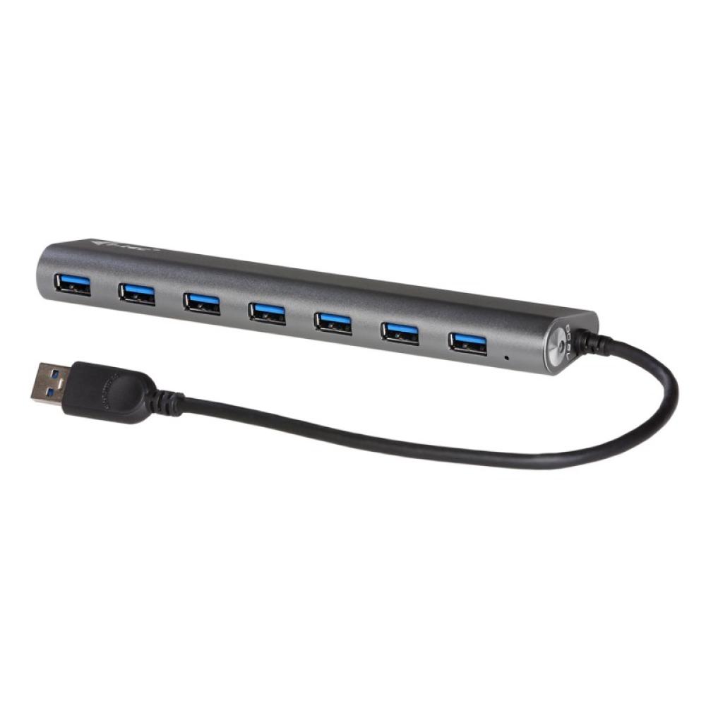 i-tec - Metal Superspeed USB 3.0 7-Port Hub