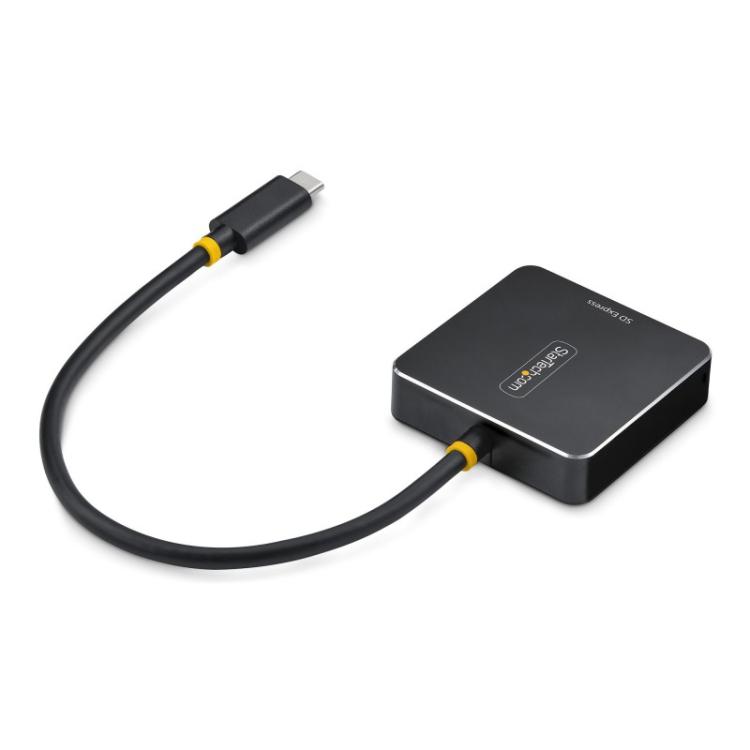 StarTech.com - Lector Portátil USB-C de Tarjetas de Memoria SD Express 7.1 - Grabador USB Tipo C de Tarjetas de Memoria SD Expre