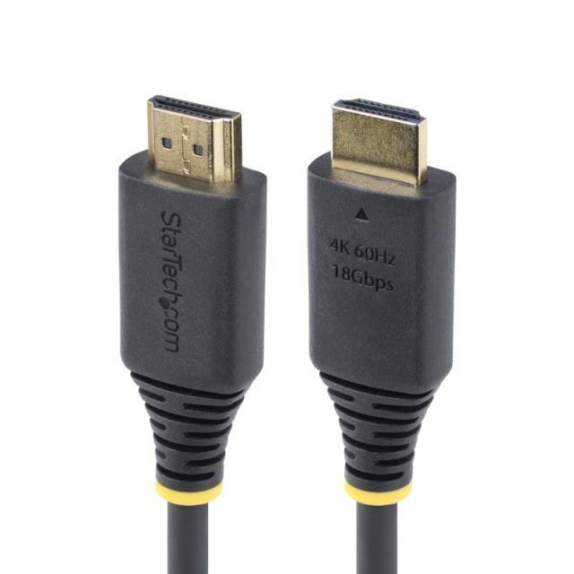 StarTech.com - Cable HDMI de Alta Velocidad de 30cm - 4K 60Hz - 144Hz - UHD - HDR10/HDCP 2.2/ARC - 18Gbps - Cable HDMI 2.0 para