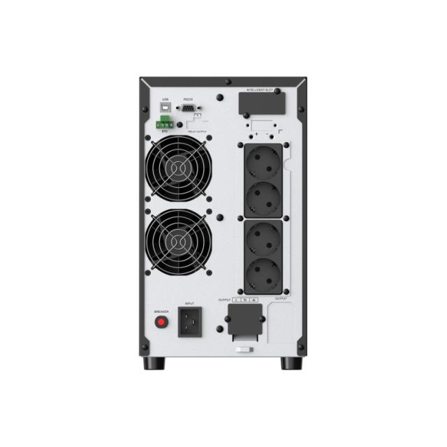 Conceptronic - ZEUS52ES3K sistema de alimentación ininterrumpida (UPS) Doble conversión (en línea) 3 kVA 2700 W 4 salidas AC