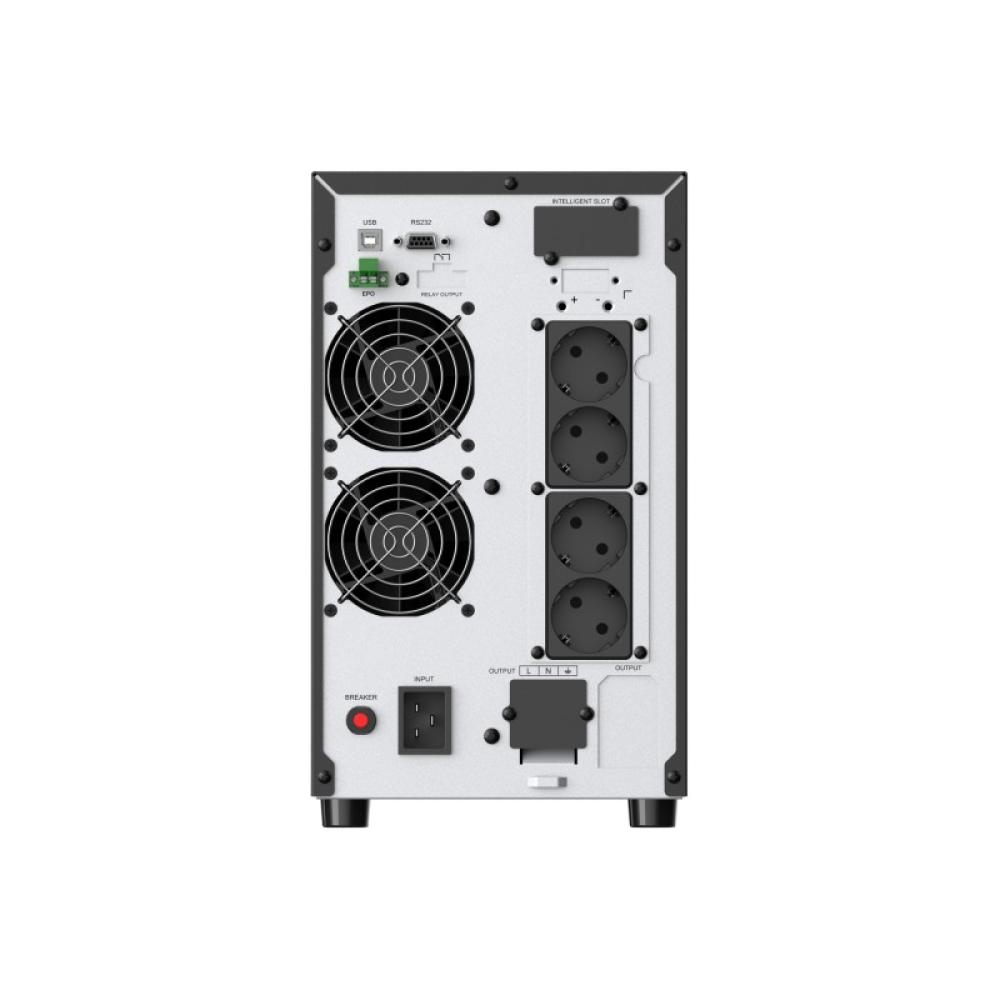 Conceptronic - ZEUS52ES3K sistema de alimentación ininterrumpida (UPS) Doble conversión (en línea) 3 kVA 2700 W 4 salidas AC