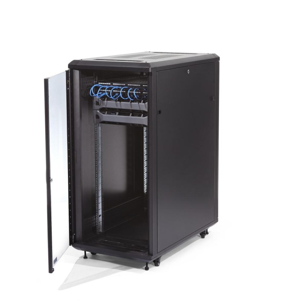 StarTech.com - Armario Rack para Servidores 32U 19" 4 Columnas - Rack de Servidores con Cerradura y Seguro - Rack con Ruedas y C