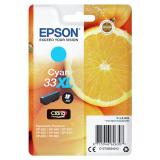 Epson - Oranges Singlepack Cyan 33XL Claria Premium Ink