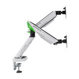 AISENS - DT38TSR-345 soporte para monitor 96,5 cm (38") Escritorio Negro, Blanco