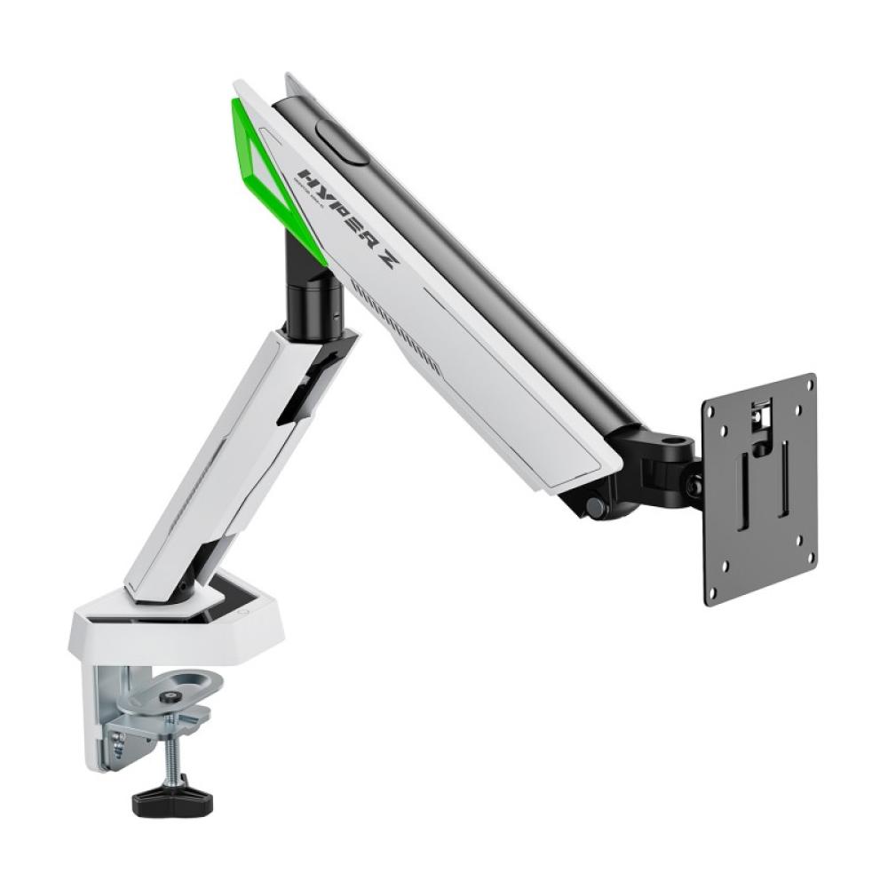 AISENS - DT49TSR-343 soporte para monitor 124,5 cm (49") Escritorio Negro, Blanco