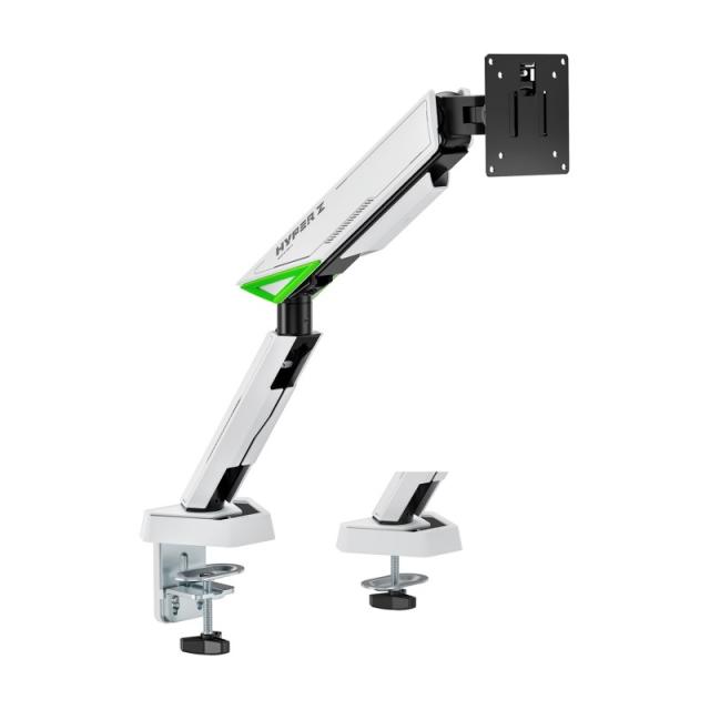 AISENS - DT49TSR-343 soporte para monitor 124,5 cm (49") Escritorio Negro, Blanco