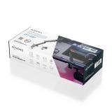 AISENS - DT49TSRRGB-347 soporte para monitor 124,5 cm (49") Escritorio Negro, Gris