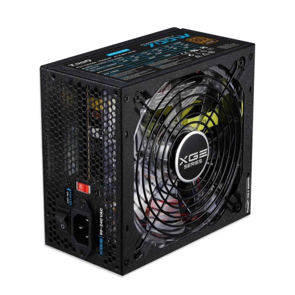 TooQ - TQXGEII-700SAP unidad de fuente de alimentación 700 W 20+4 pin ATX ATX Negro
