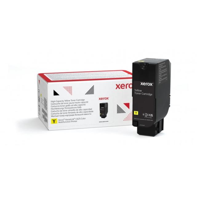 Xerox - VersaLink C625 Cartucho de tóner amarillo de alta capacidad (16 000 páginas)
