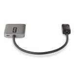 StarTech.com - Hub MST de 2 Puertos DisplayPort 1.4 - Divisor Splitter DP para 2 Monitores - Adaptador DisplayPort a 2x DisplayP