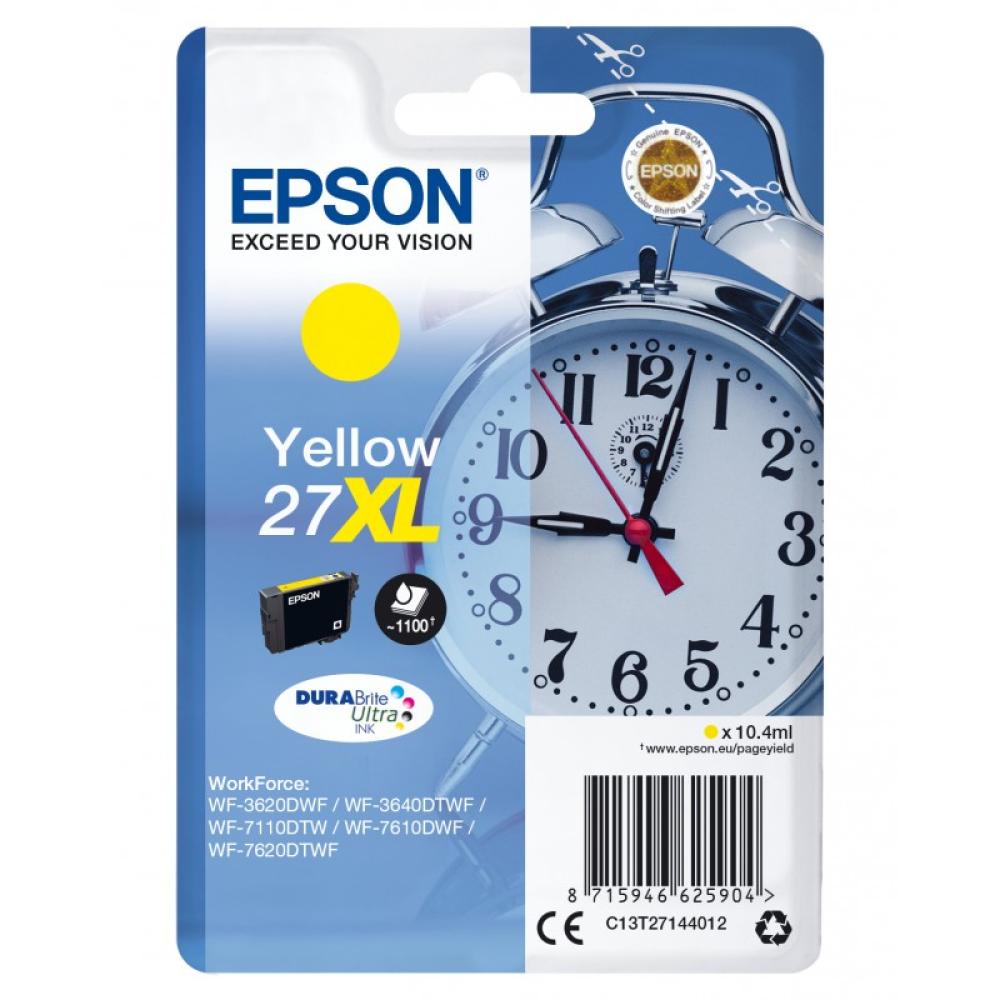Epson - Alarm clock Singlepack Yellow 27XL DURABrite Ultra Ink