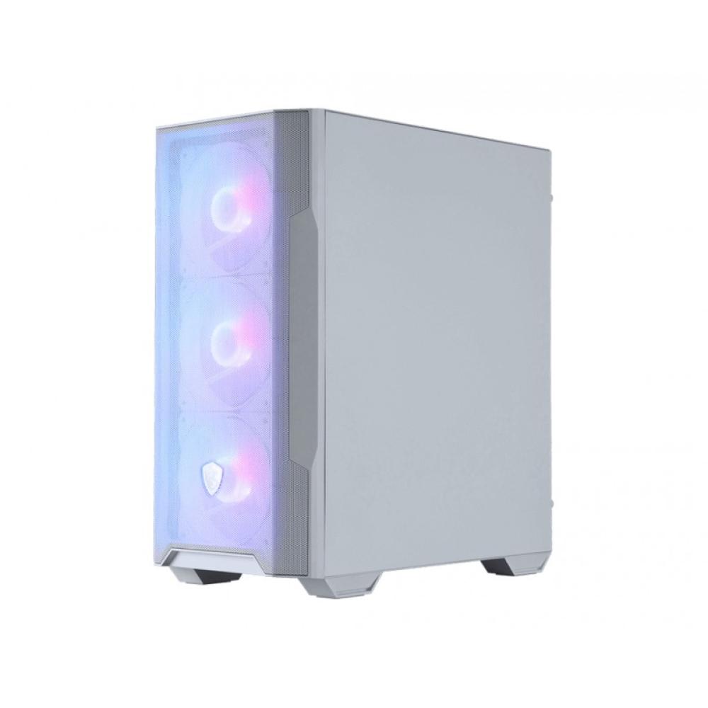 MSI - MAG Forge M100R Midi Tower Transparente, Blanco