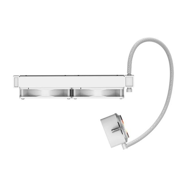 Hiditec - LDCR10003 sistema de refrigeración para ordenador Procesador Sistema de refrigeración líquida todo en uno 12 cm Blanco