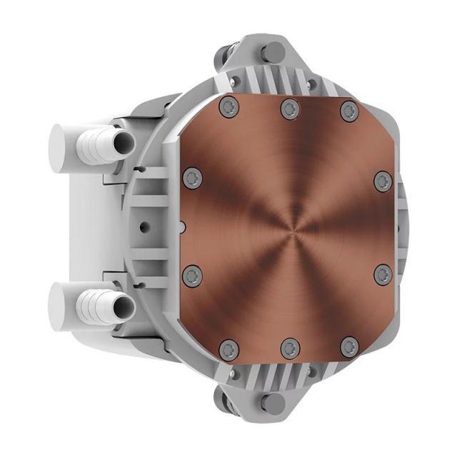 Hiditec - LDCR10003 sistema de refrigeración para ordenador Procesador Sistema de refrigeración líquida todo en uno 12 cm Blanco