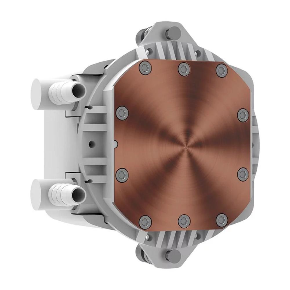 Hiditec - LDCR10003 sistema de refrigeración para ordenador Procesador Sistema de refrigeración líquida todo en uno 12 cm Blanco