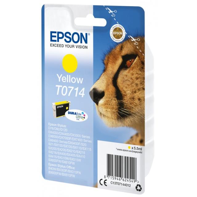 Epson - Cartucho T0714 amarillo