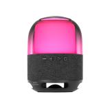 Mars Gaming - MS-FLOW, Altavoz Portátil Bluetooth 15W, Iluminación Orbilight RGB 360°, Sonido Potente con Driver DeepBa - MSFLOW