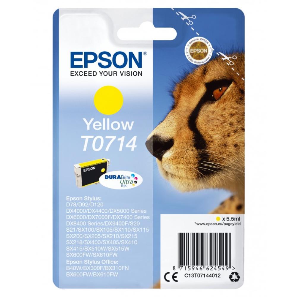 Epson - Cartucho T0714 amarillo