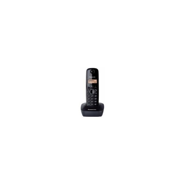 Panasonic - KX-TG1611 Teléfono DECT Identificador de llamadas Negro