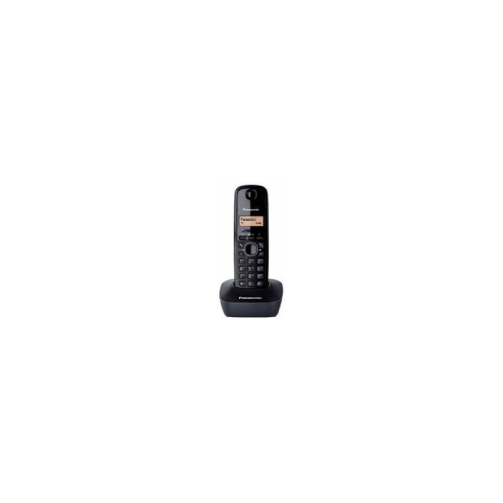 Panasonic - KX-TG1611 Teléfono DECT Identificador de llamadas Negro