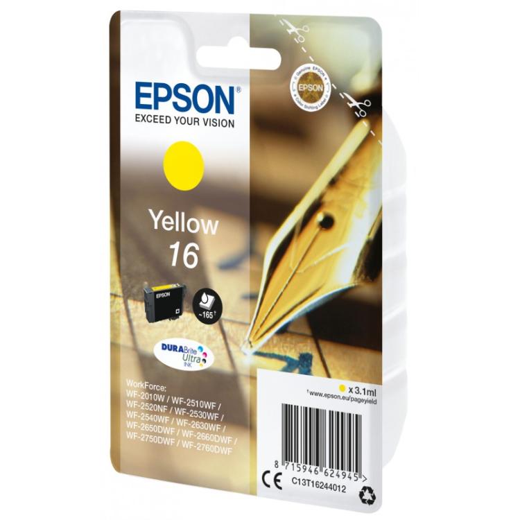 Epson - Pen and crossword Cartucho 16 amarillo
