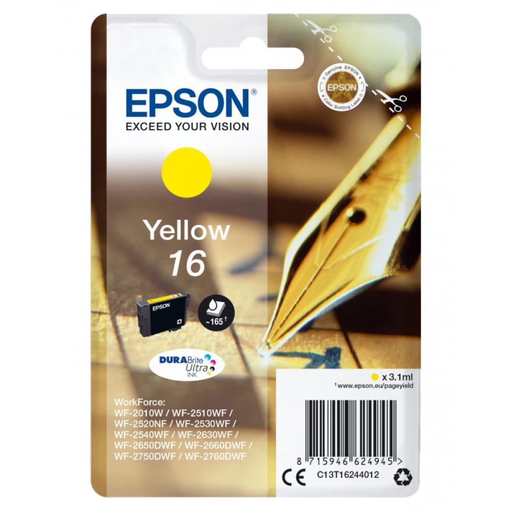 Epson - Pen and crossword Cartucho 16 amarillo