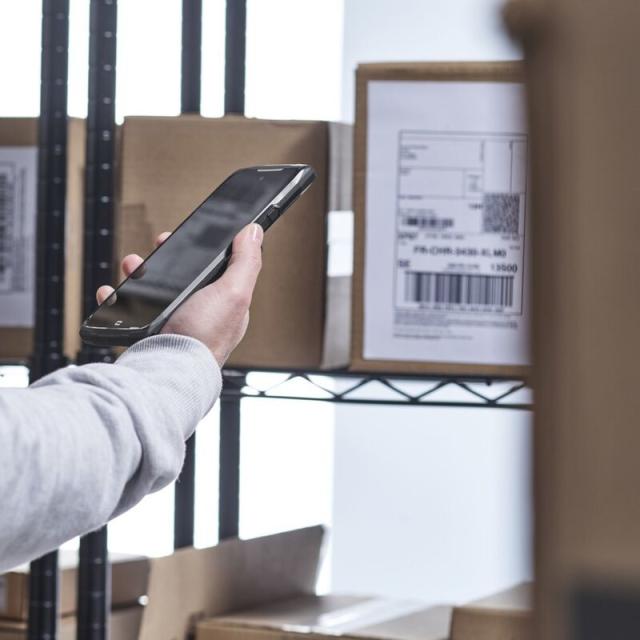 Crosscall - X-SCAN Lector de códigos de barras para smartphone 1D/2D CMOS Negro