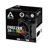 ARCTIC - Freezer 36 A-RGB Procesador Refrigerador de aire 12 cm Negro 1 pieza(s)
