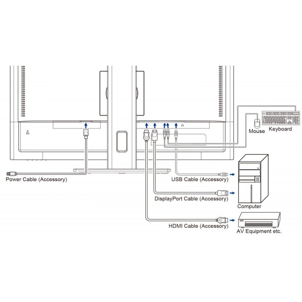 iiyama - ProLite XUB2797QSU-B2 pantalla para PC 68,6 cm (27") 2560 x 1440 Pixeles Quad HD LED Negro