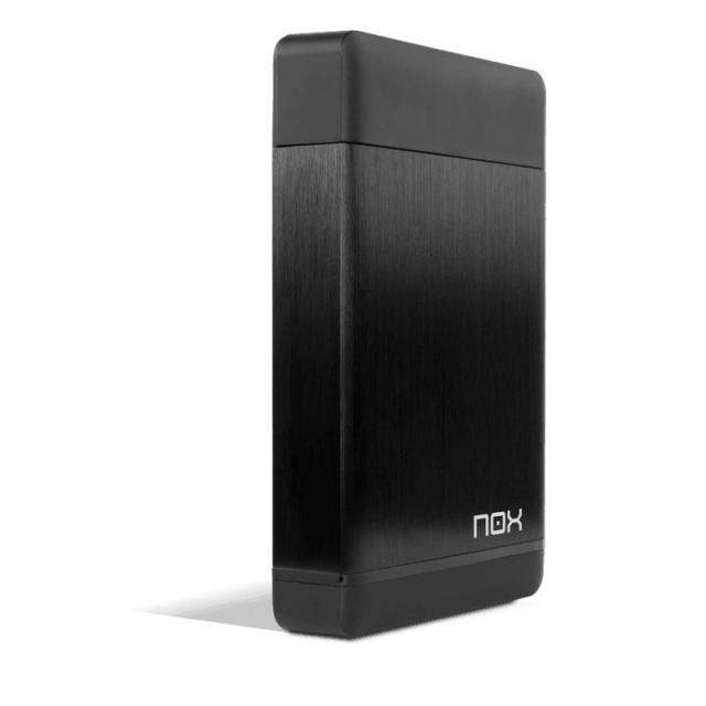 NOX - Lite 3.5 3.5" Carcasa de disco duro/SSD Negro