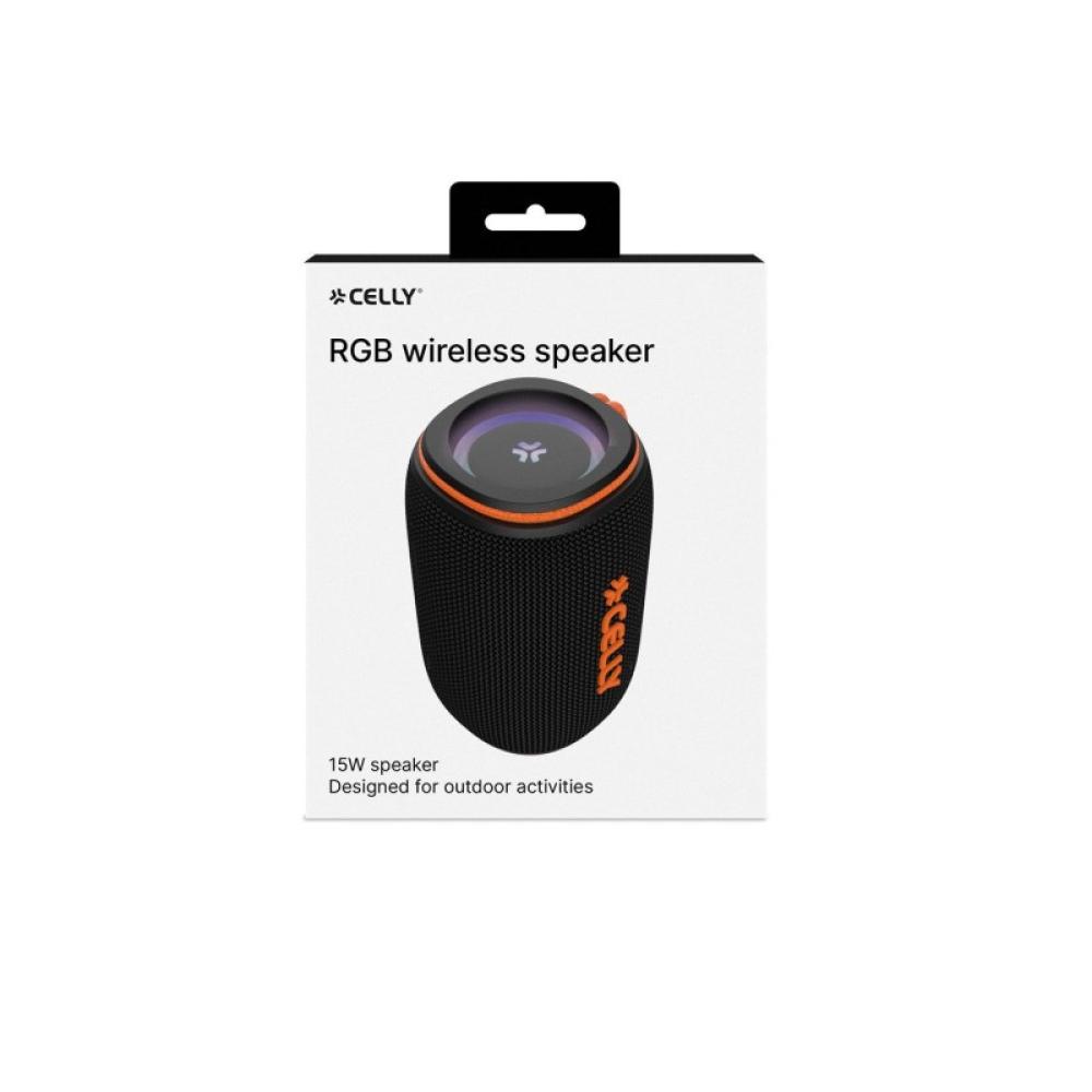 Celly - AURA15WOR altavoz portátil o de fiesta Altavoz portátil estéreo Negro