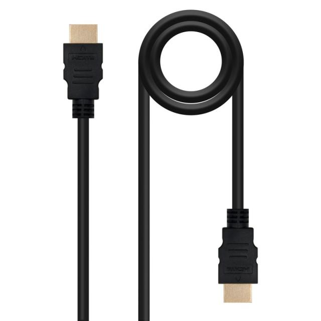 Nanocable - HDMI, 5m cable HDMI HDMI tipo A (Estándar) Negro