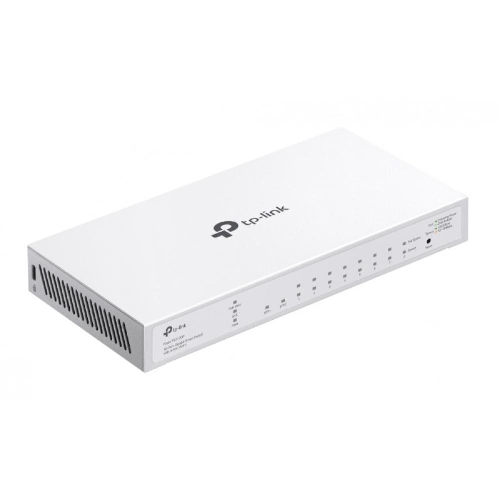 TP-Link - FESTA FS310GP switch Gestionado L2/L2+ Gigabit Ethernet (10/100/1000) Energía sobre Ethernet (PoE) 1U Blanco