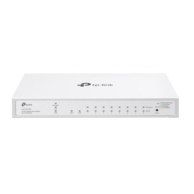 TP-Link - FESTA FS310GP switch Gestionado L2/L2+ Gigabit Ethernet (10/100/1000) Energía sobre Ethernet (PoE) 1U Blanco