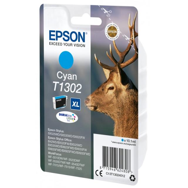 Epson - Stag Cartucho T1302 cian