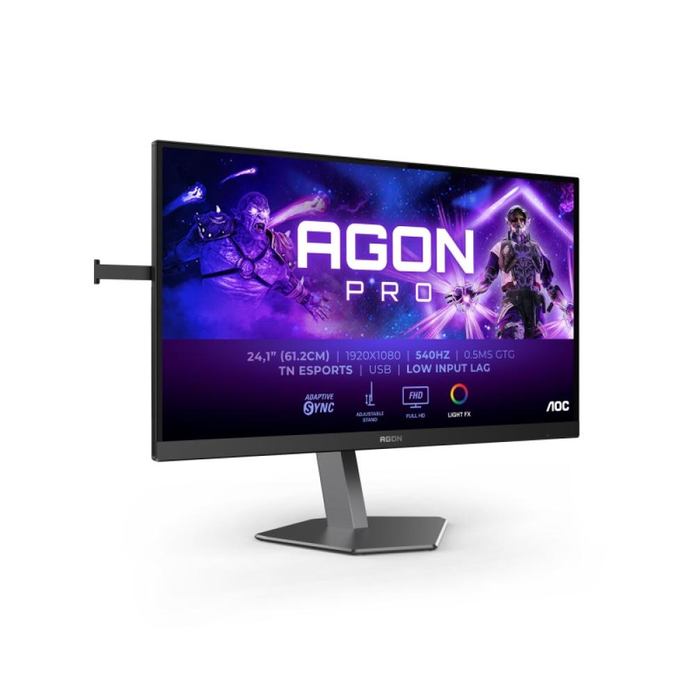 AOC - AGON PRO AG246FK pantalla para PC 61,2 cm (24.1") 1920 x 1080 Pixeles Full HD LCD Negro
