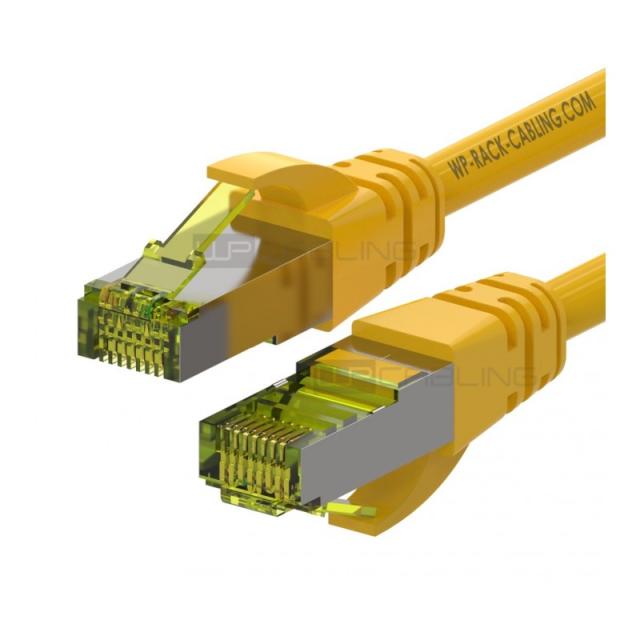 WP - WPC-PAT-6ASF002 cable de red Amarillo 0,2 m Cat6a S/FTP (S-STP)