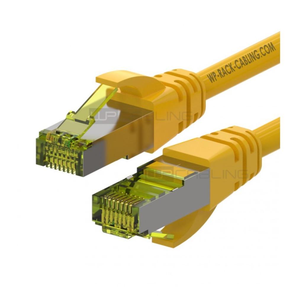 WP - WPC-PAT-6ASF002 cable de red Amarillo 0,2 m Cat6a S/FTP (S-STP)