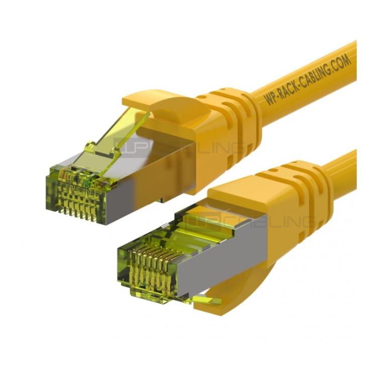 WP - WPC-PAT-6ASF002 cable de red Amarillo 0,2 m Cat6a S/FTP (S-STP)