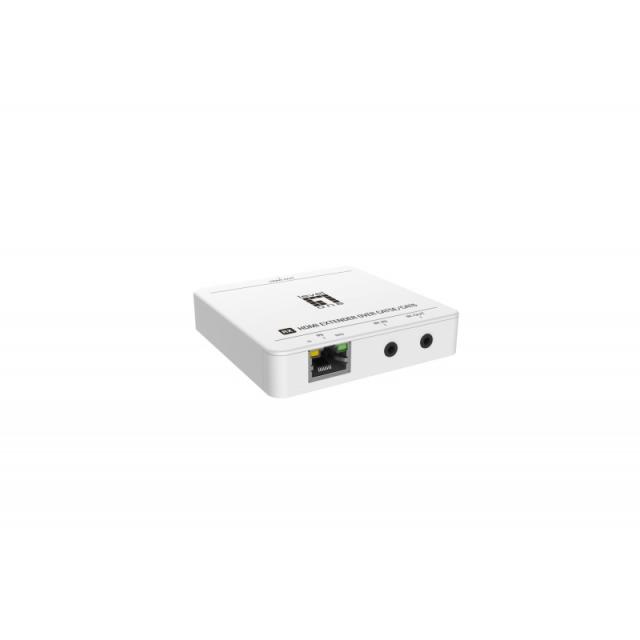 LevelOne - HVE-9007 extensor audio/video Transmisor y receptor de señales AV Blanco