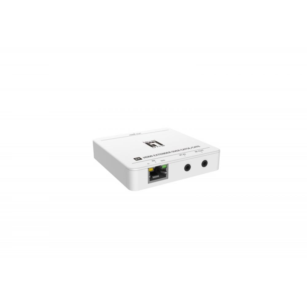 LevelOne - HVE-9007 extensor audio/video Transmisor y receptor de señales AV Blanco
