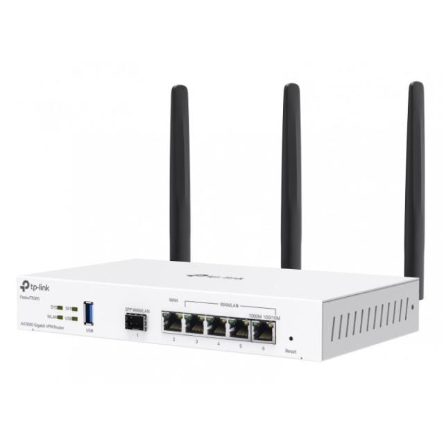 TP-Link - FESTA FR365 router inalámbrico Gigabit Ethernet Dual-band (2.4GHz + 5GHz or 2.4GHz + 6GHz) Blanco