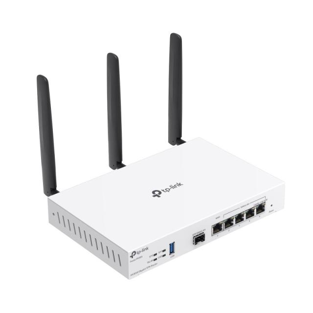 TP-Link - FESTA FR365 router inalámbrico Gigabit Ethernet Dual-band (2.4GHz + 5GHz or 2.4GHz + 6GHz) Blanco