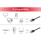 Equip - 606125 cable de red Negro 2 m Cat6a F/FTP (FFTP)
